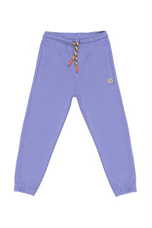 SQUARE WITH CLOUD Sweatshirt Pair - LILAC/PURPLE (Striped Cord)
